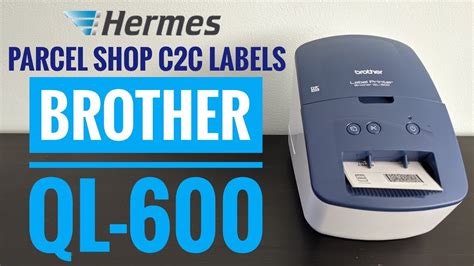 Hermes shipping label printer